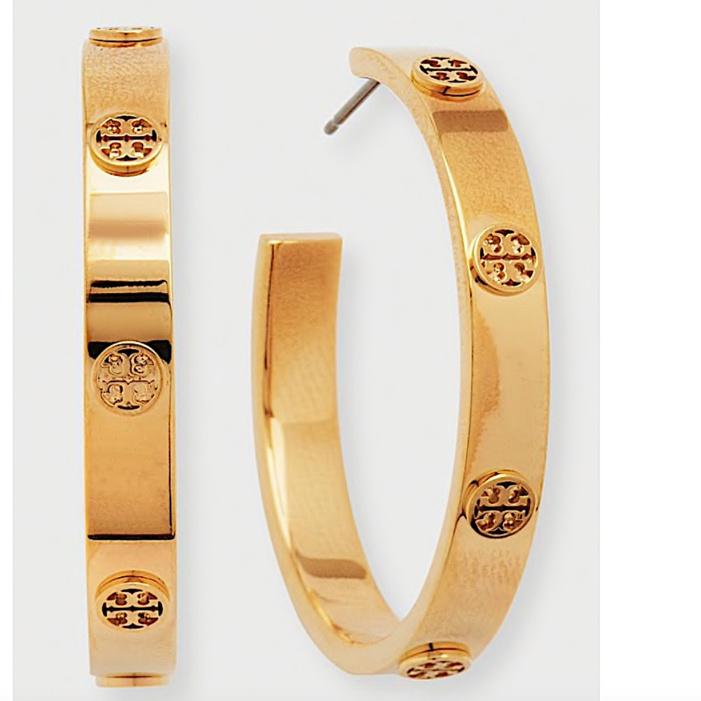 Miller Hoop Earrings Tory Burch